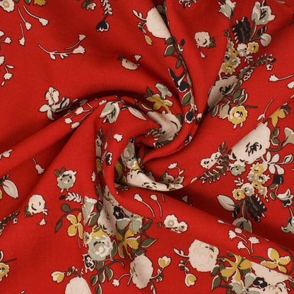 Kimberley Viscose Bouquet Rosebud ½ yd-Fabric-Spool of Thread
