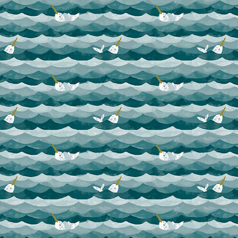La Mer Narwhals Multi ½ yd-Fabric-Spool of Thread