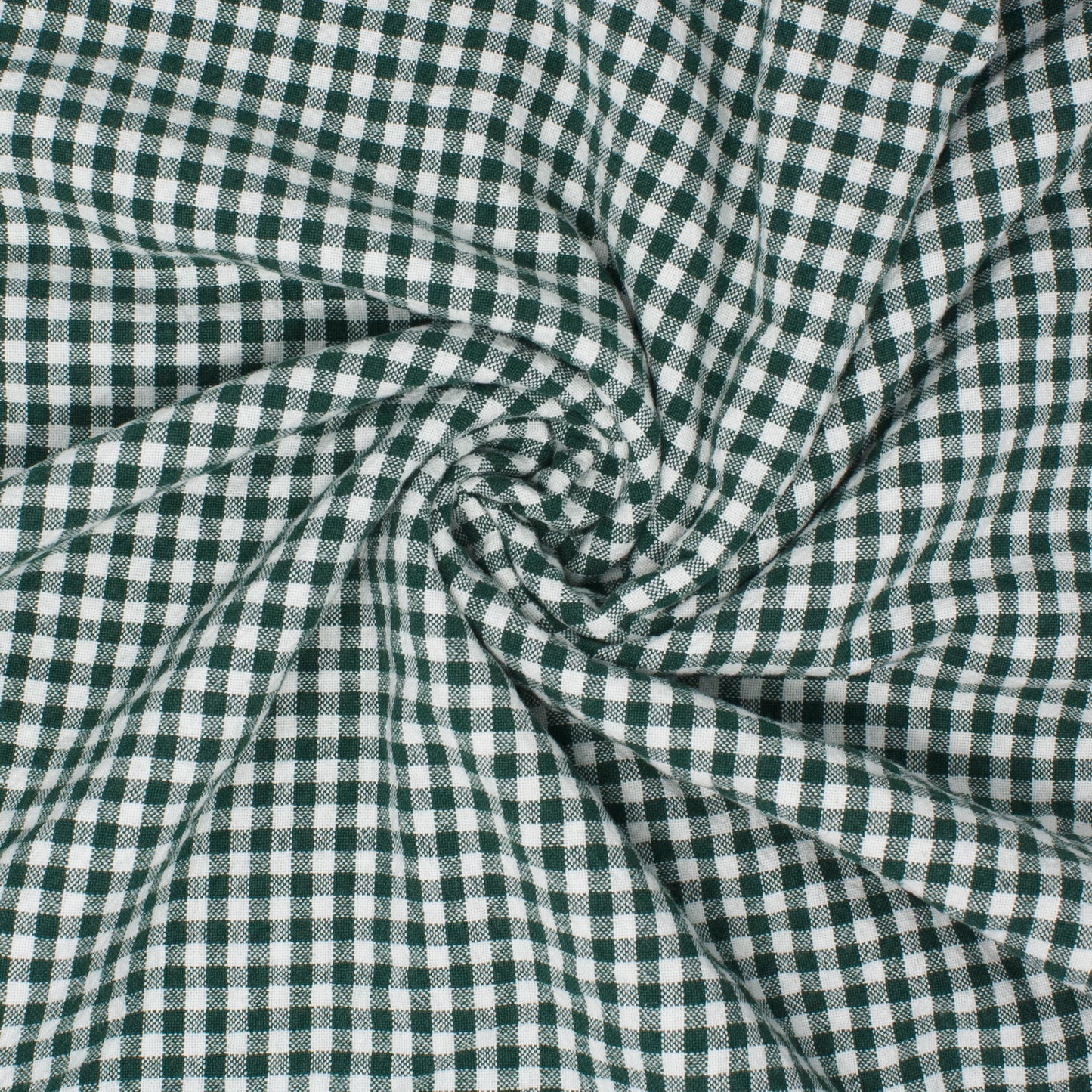 Lady Franklin Organic Cotton Gingham Evergreen ½ yd-Fabric-Spool of Thread