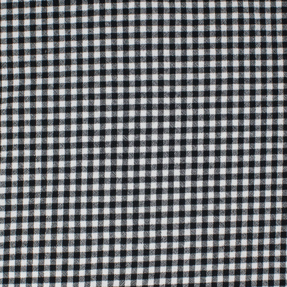 Lady Franklin Organic Cotton Gingham Ink ½ yd-Fabric-Spool of Thread