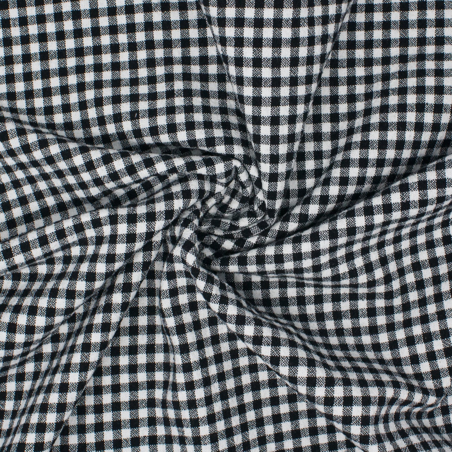 Lady Franklin Organic Cotton Gingham Ink ½ yd-Fabric-Spool of Thread