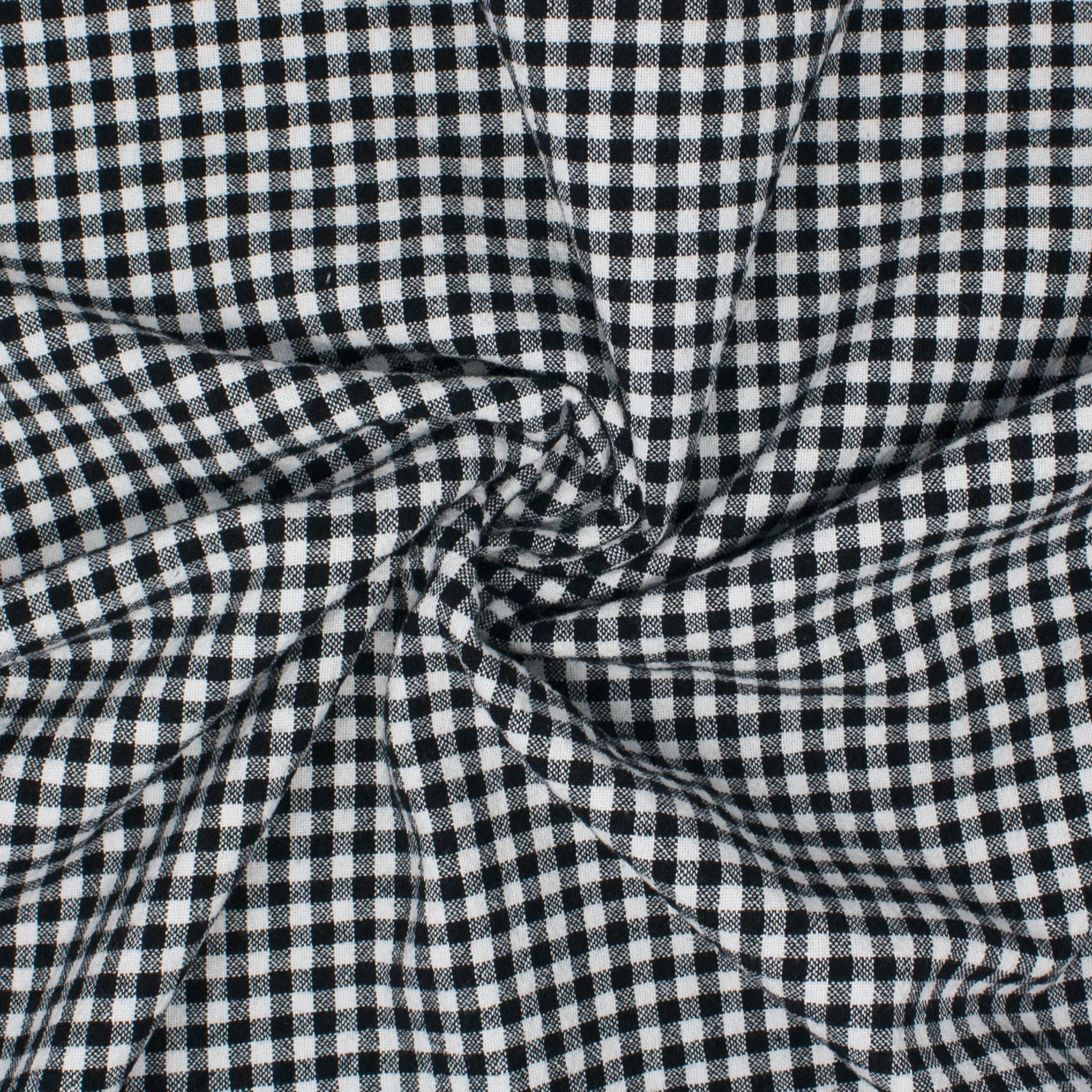 Lady Franklin Organic Cotton Gingham Ink ½ yd-Fabric-Spool of Thread