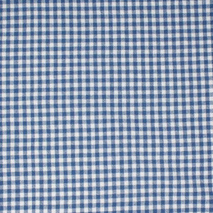 Lady Franklin Organic Cotton Gingham Marine ½ yd-Fabric-Spool of Thread