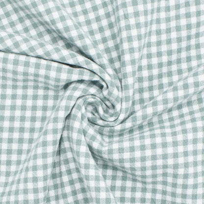 Lady Franklin Organic Cotton Gingham Spring Meadow ½ yd-Fabric-Spool of Thread