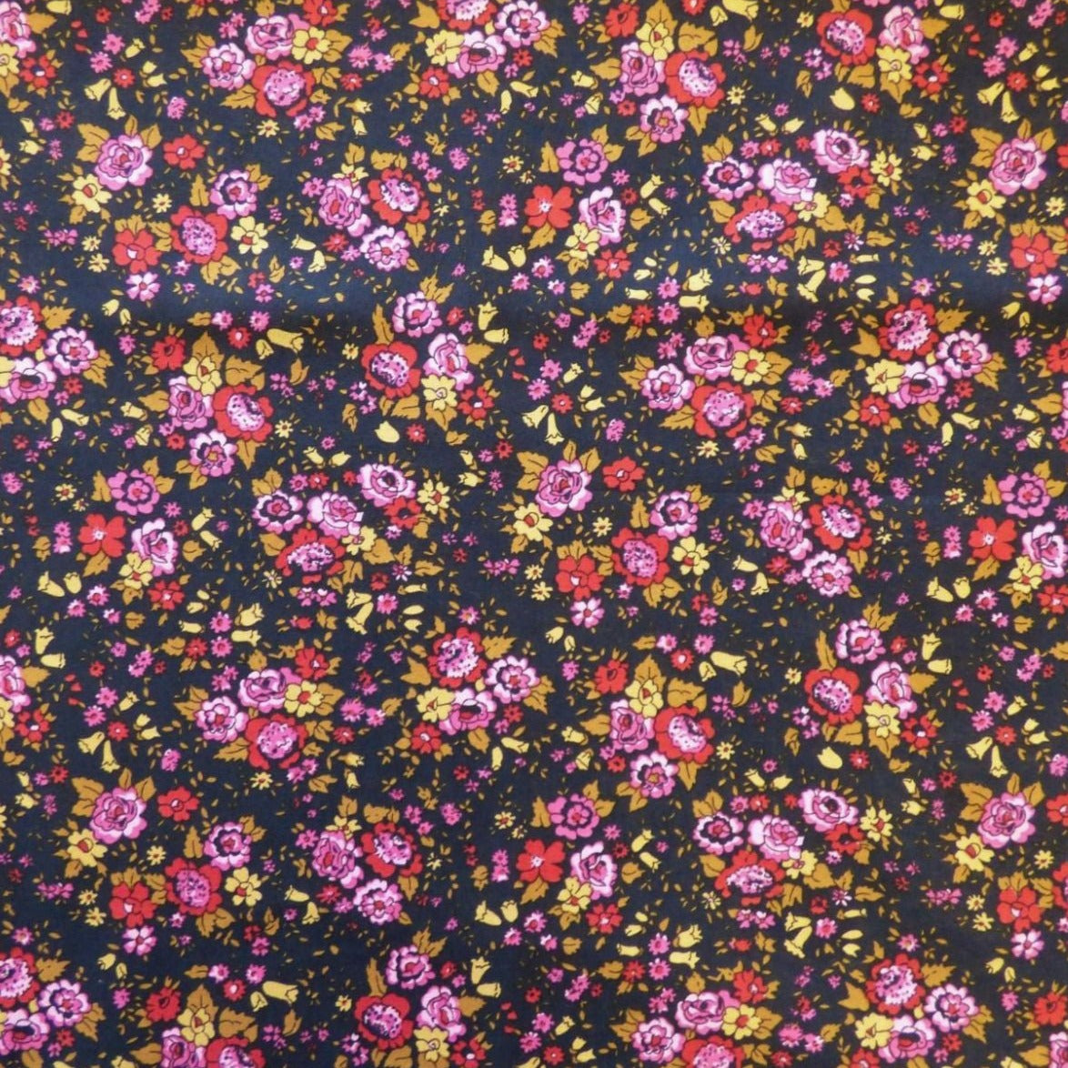 Lady McElroy Cotton Lawn Amaris Night ½ yd-Fabric-Spool of Thread