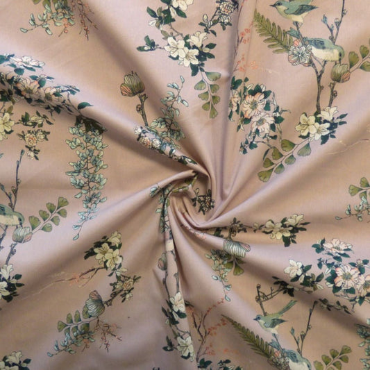 Lady McElroy Cotton Lawn Finchley Moonlight Blush ½ yd-Fabric-Spool of Thread