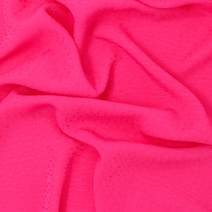Ladysmith Dobby Dot Rayon Flamingo ½ yd-Fabric-Spool of Thread