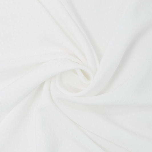 Ladysmith Dobby Dot Rayon Vanilla Ice Cream ½ yd-Fabric-Spool of Thread