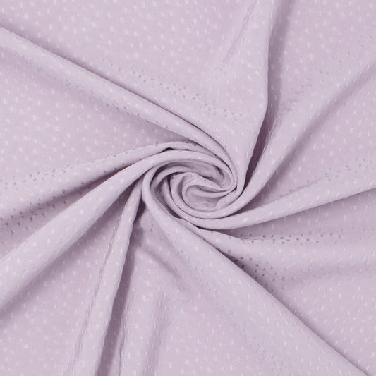 Ladysmith Dobby Dot Rayon Wisteria ½ yd-Fabric-Spool of Thread