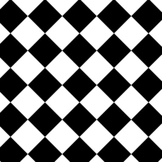 Let's Play Black White ½ yd-Fabric-Spool of Thread