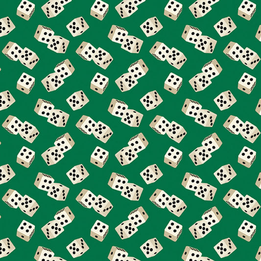 Let's Play Green ½ yd-Fabric-Spool of Thread