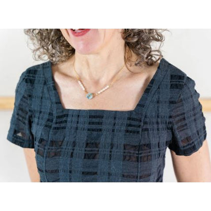 Liesl + Co. Laureles Square-Neck Top and Dress Paper Pattern-Pattern-Spool of Thread