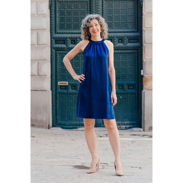 Liesl Sintra Halter Top and Dress Paper Pattern โ Spool of