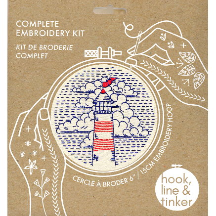 Lighthouse Complete Embroidery Kit-Notion-Spool of Thread