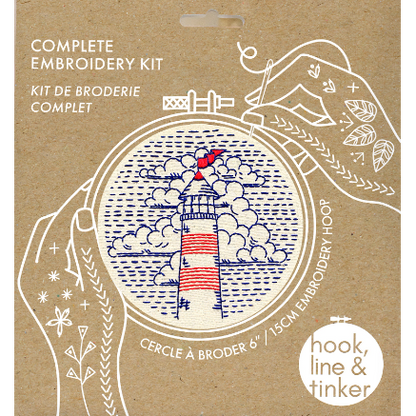 Lighthouse Complete Embroidery Kit-Notion-Spool of Thread