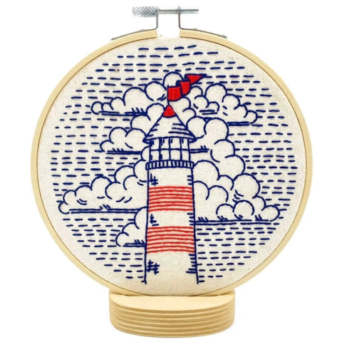 Lighthouse Complete Embroidery Kit-Notion-Spool of Thread
