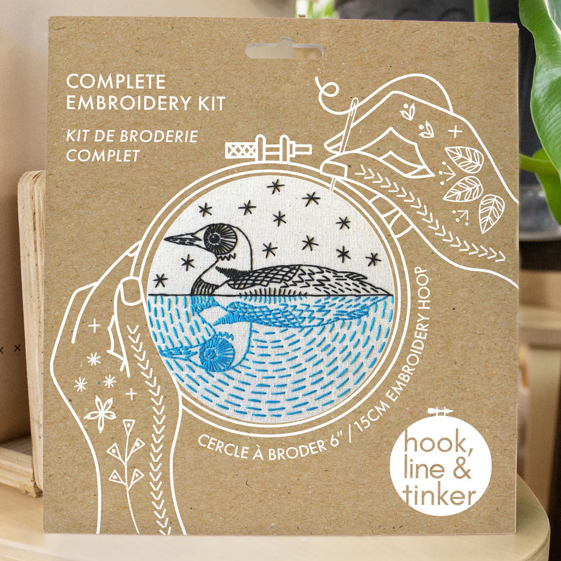 Loon Complete Embroidery Kit-Notion-Spool of Thread