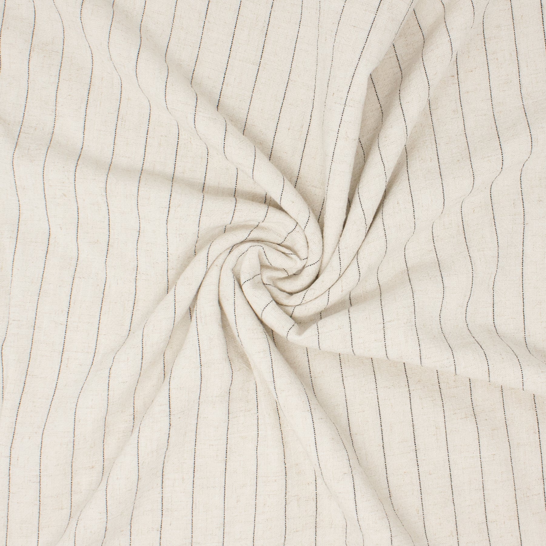 Lulu Rayon Linen Noil Stripe Wheat ½ yd-Fabric-Spool of Thread