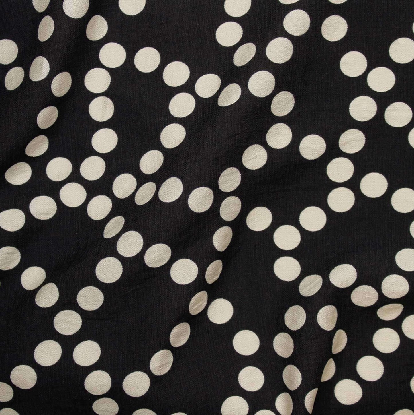 Lynn Rayon Dots Black ½ yd-Fabric-Spool of Thread