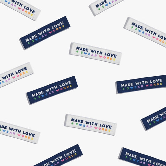 Made with Love and Swear Words Project Labels