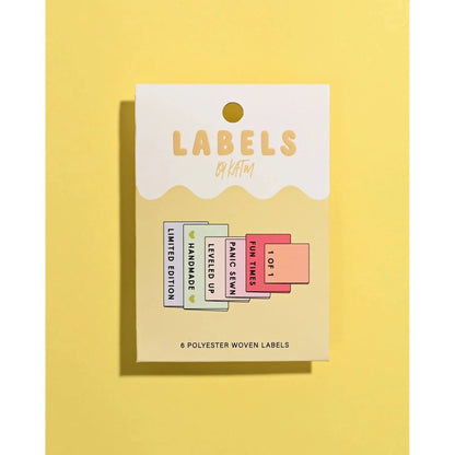 Maker Side Seams Project Labels-Notion-Spool of Thread