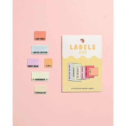 Maker Side Seams Project Labels-Notion-Spool of Thread