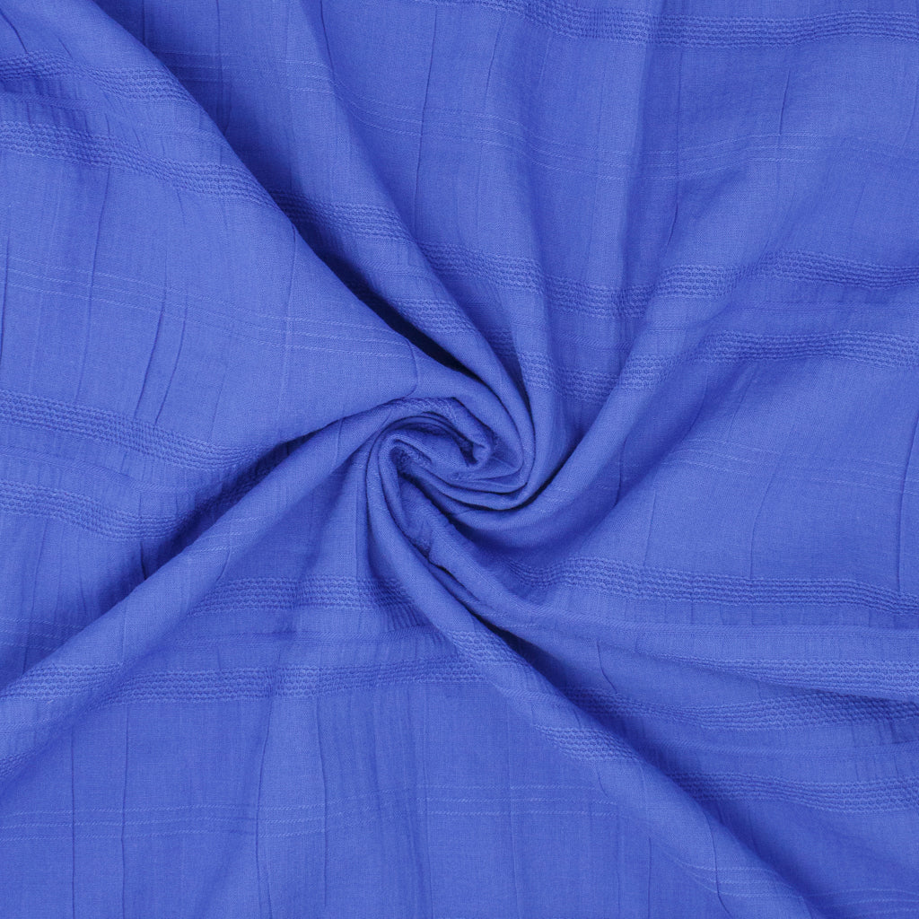 Maris Textured Cotton True Blue ½ yd-Fabric-Spool of Thread