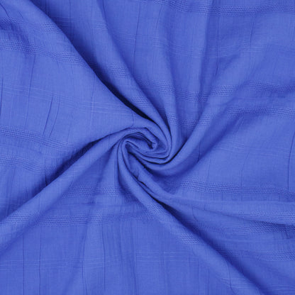 Maris Textured Cotton True Blue ½ yd-Fabric-Spool of Thread