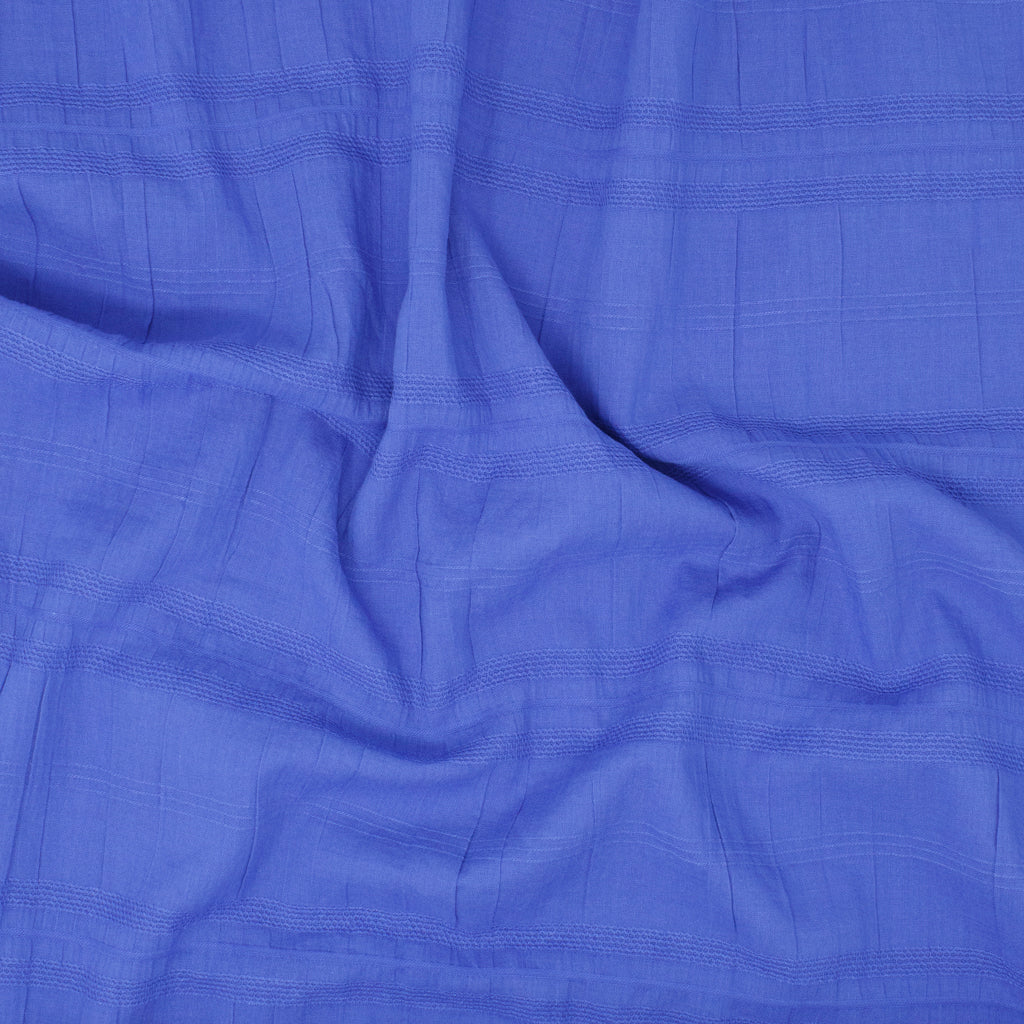 Maris Textured Cotton True Blue ½ yd-Fabric-Spool of Thread