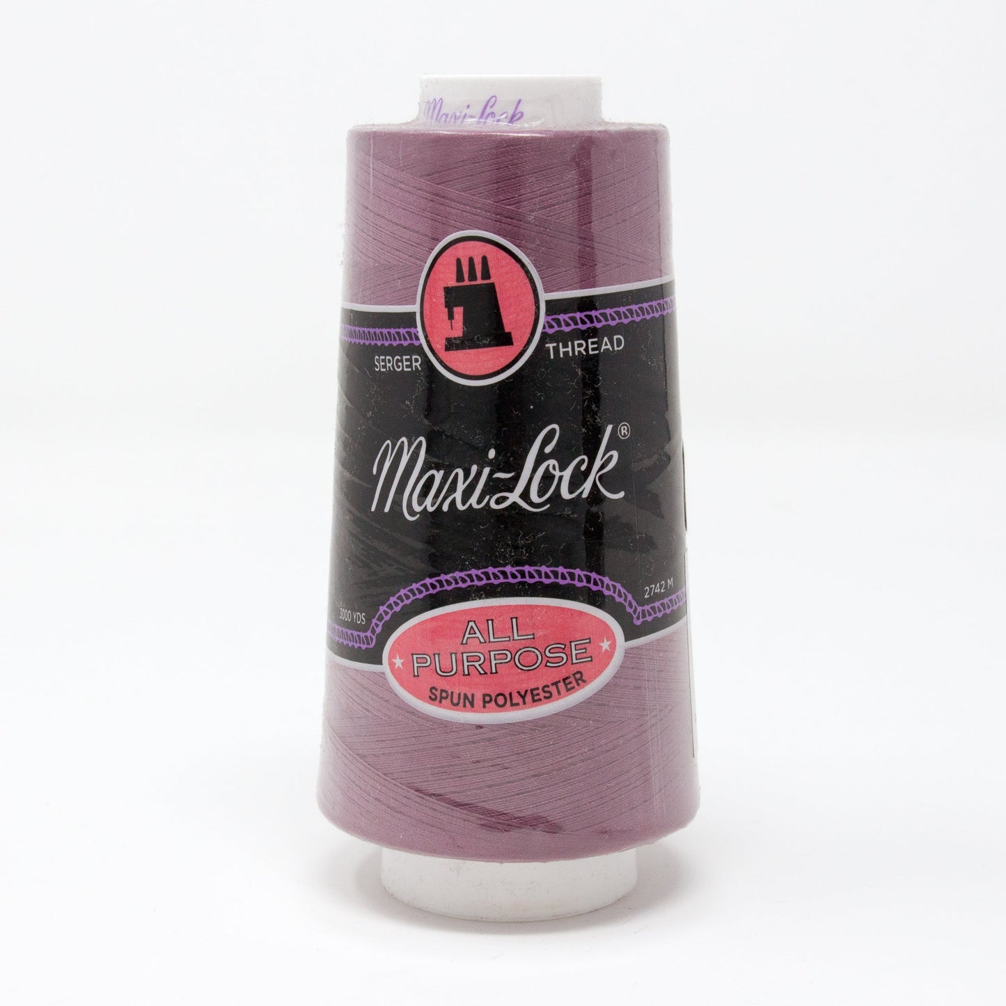 Maxi Lock Polyester Serger Cone Thread Boysenberry Purple