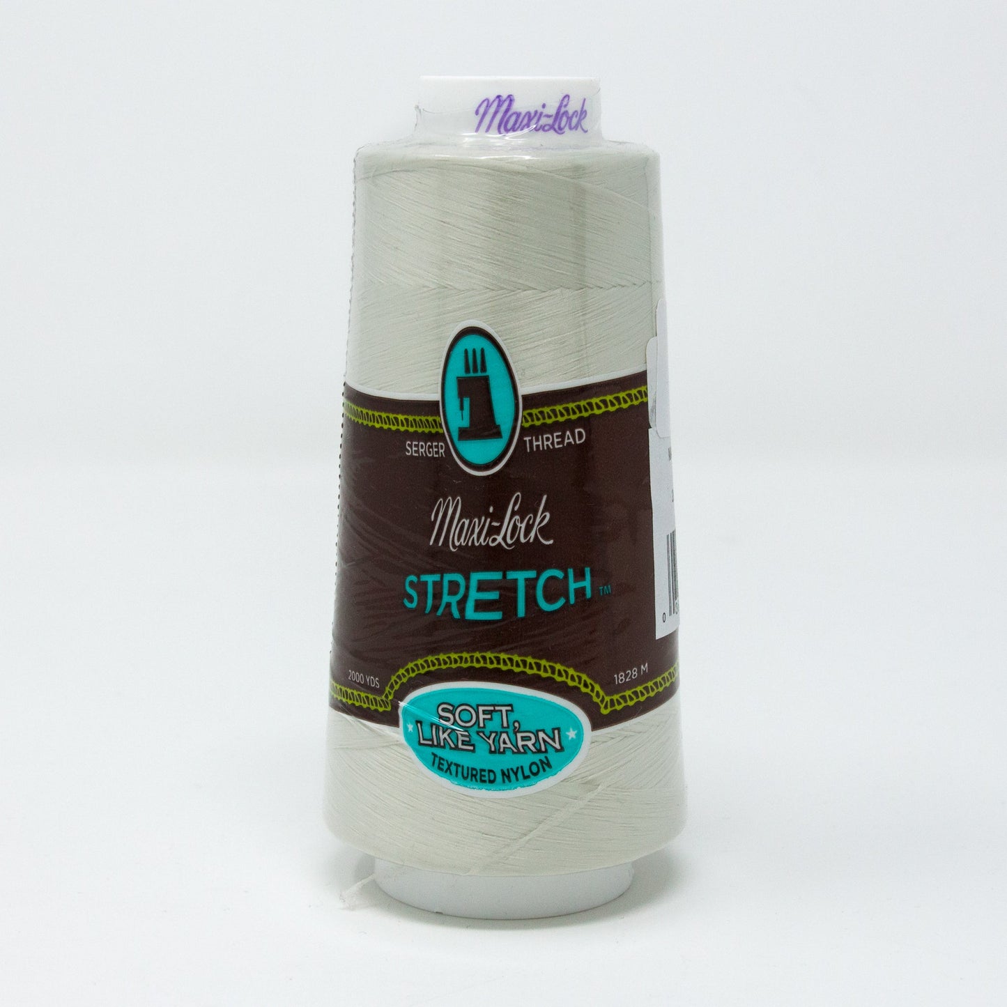 Maxi Lock Stretch Nylon Serger Cone Thread Pearl Cream