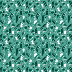 Fabric with the Colour Green – Spool of Thread