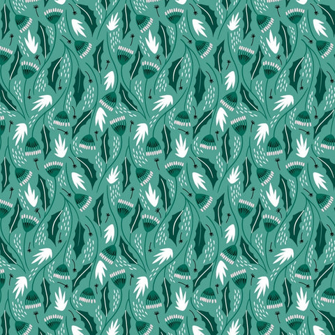 Meadows Abloom Dandelion Beauty ½ yd-Fabric-Spool of Thread