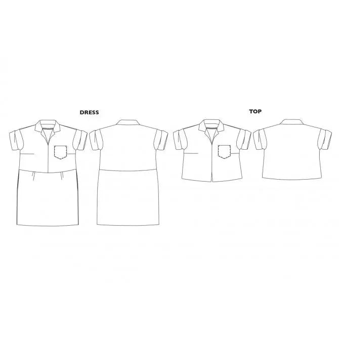 Merchant & Mills Factory Dress Sizes 8 - 18 Paper Pattern