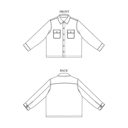 Merchant & Mills The Arbor Shirt or Jacket Menswear Paper Pattern