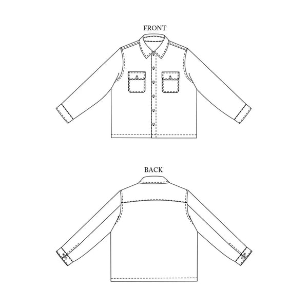 Merchant & Mills The Arbor Shirt or Jacket Menswear Paper Pattern