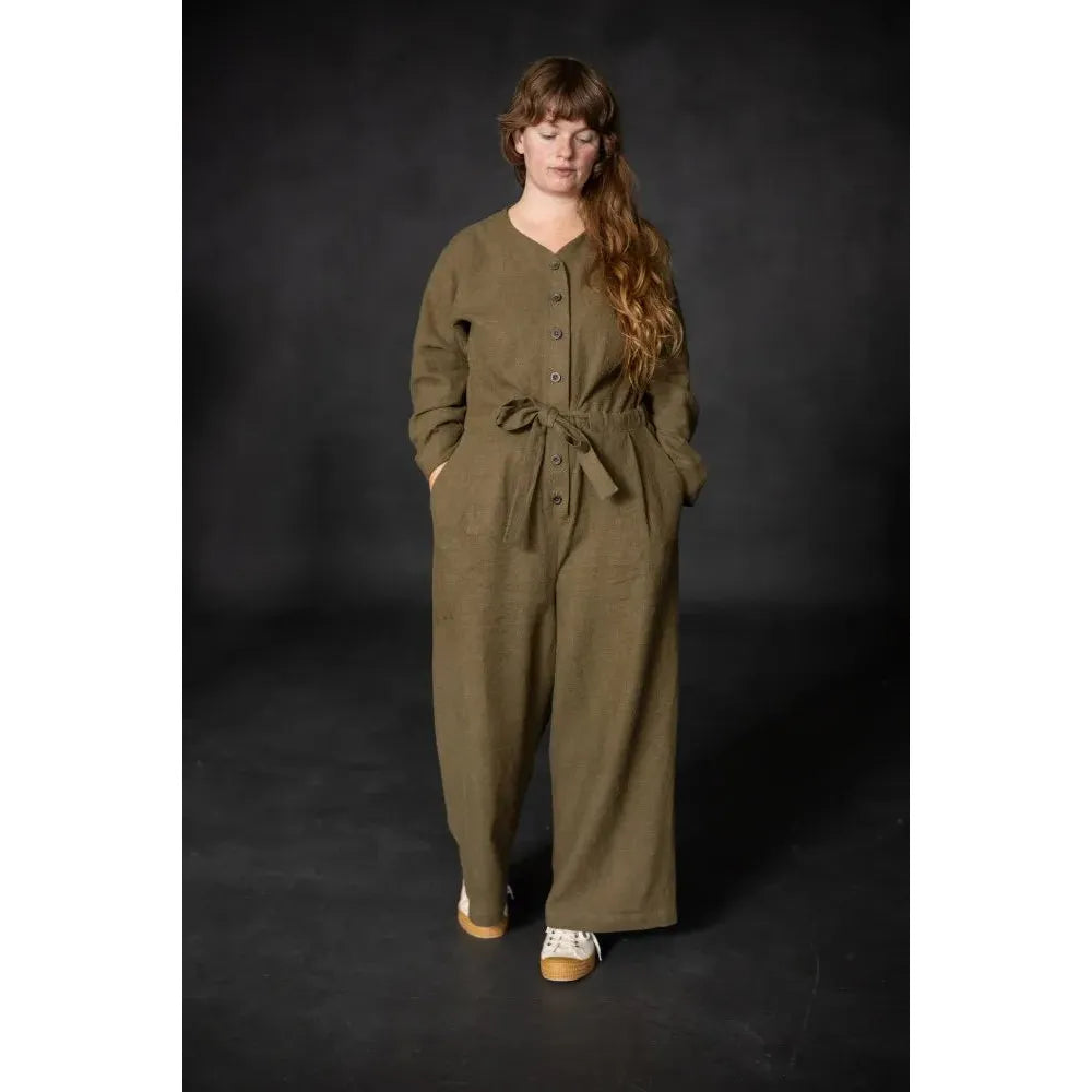 Merchant & Mills The Cassidy Jumpsuit Sizes 18-28 Paper Pattern-Pattern-Spool of Thread