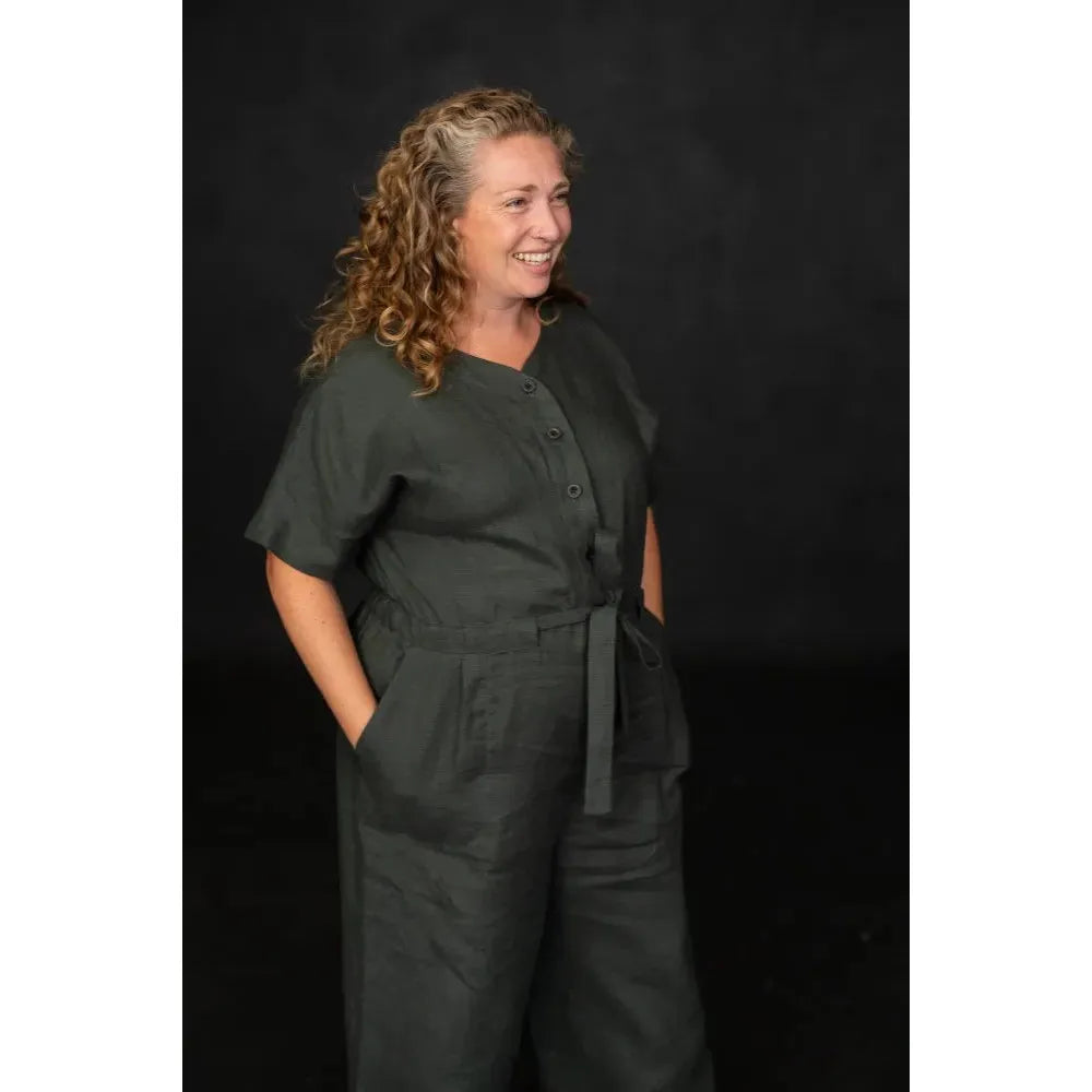 Merchant & Mills The Cassidy Jumpsuit Sizes 18-28 Paper Pattern-Pattern-Spool of Thread