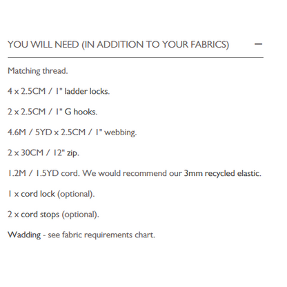 Merchant & Mills The Daypack by Francli Paper Pattern-Pattern-Spool of Thread