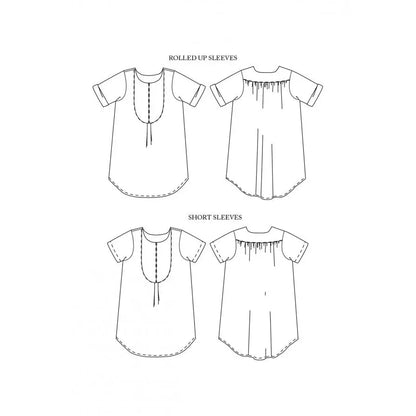 Merchant & Mills The Dress Shirt Sizes 8 - 18 Paper Pattern