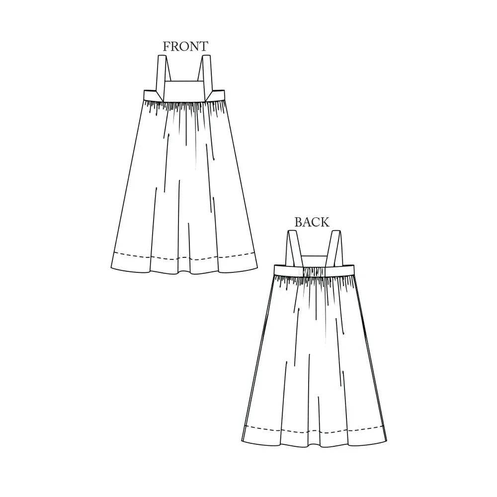 Merchant & Mills The Honey Sundress Sizes 6-18 Paper Pattern