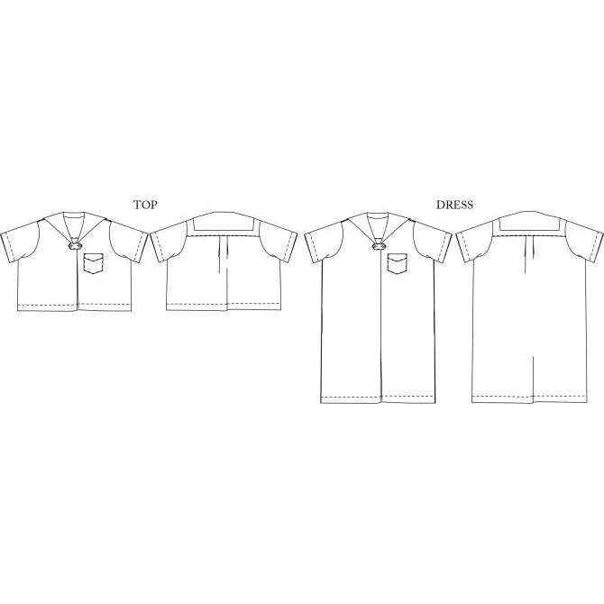 Merchant & Mills The Mary White Sizes 18 - 28 Paper Pattern