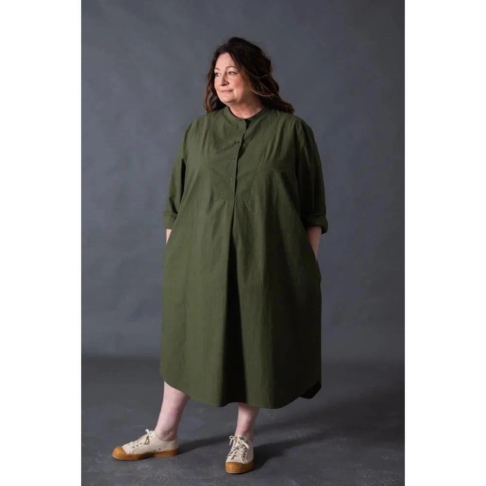 Merchant & Mills The Niven Shirt Dress or Shirt Sizes XS - XXL Paper Pattern-Pattern-Spool of Thread