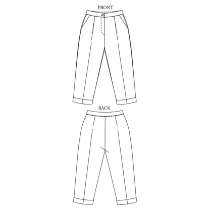 Merchant & Mills The Pegs Trousers Sizes 18-28 Paper Pattern-Pattern-Spool of Thread