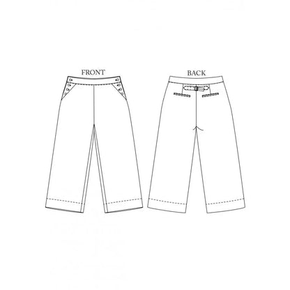 Merchant & Mills The Quinn Trousers Sizes 6-18 Paper Pattern