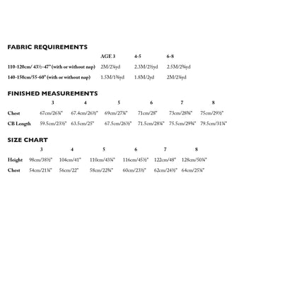 Merchant & Mills The Skipper Sizes 3Y-8Y Paper Pattern-Pattern-Spool of Thread