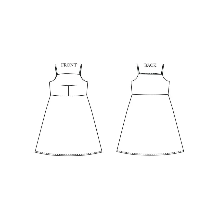 Merchant & Mills The Sommer Sizes 18-28 Paper Pattern-Pattern-Spool of Thread