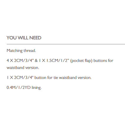 Merchant and Mills The Nevis Skirt Sizes 18-28 Paper Pattern-Pattern-Spool of Thread