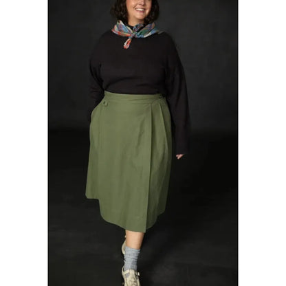 Merchant and Mills The Nevis Skirt Sizes 18-28 Paper Pattern-Pattern-Spool of Thread