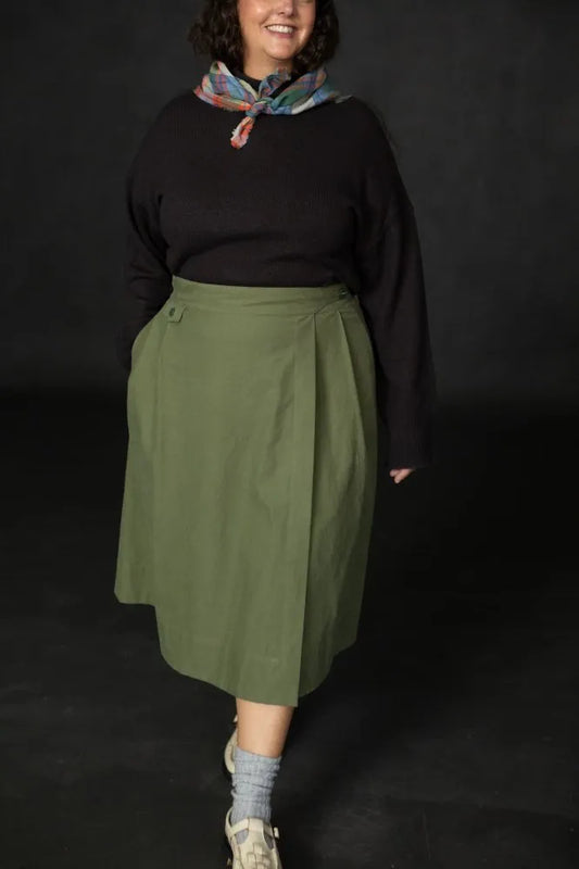 Merchant and Mills The Nevis Skirt Sizes 18-28 Paper Pattern-Pattern-Spool of Thread